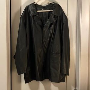 ASOS Faux Leather Coat